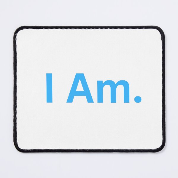Item preview, I Am. Light Blue designed and sold by TheIAmShop.