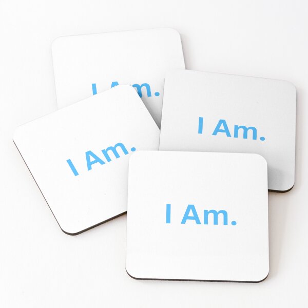 Item preview, I Am. Light Blue designed and sold by TheIAmShop.