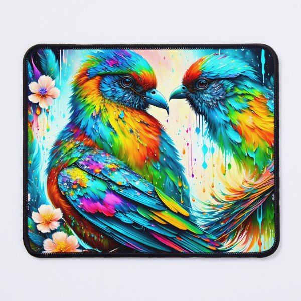 Item preview, Mother bird teaching her baby bird. designed and sold by michel bazinet.