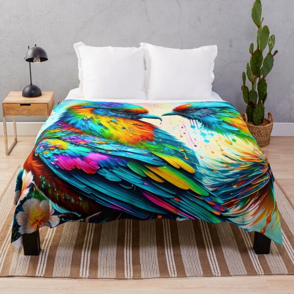 Item preview, Mother bird teaching her baby bird. designed and sold by michel bazinet.