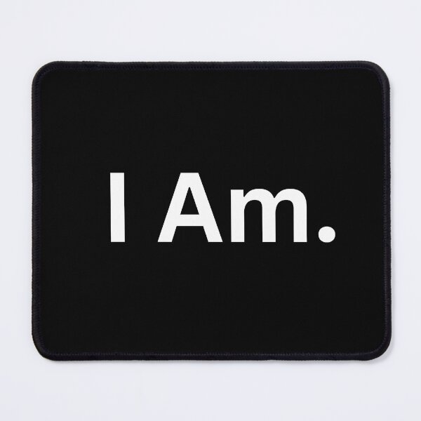 Item preview, I Am. Logo White designed and sold by TheIAmShop.