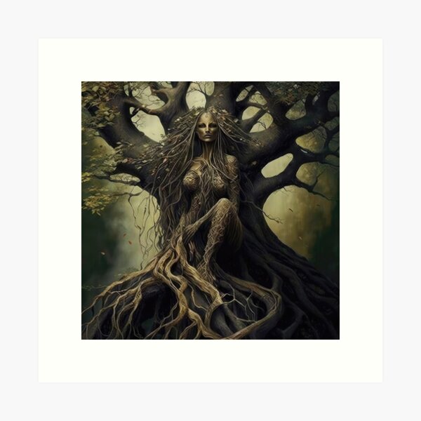 Item preview, Tree Goddess Series, Dryad, Conviction designed and sold by Emberoot.