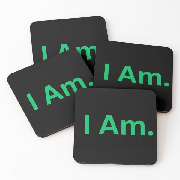 Item preview, I Am. Logo Green designed and sold by TheIAmShop.