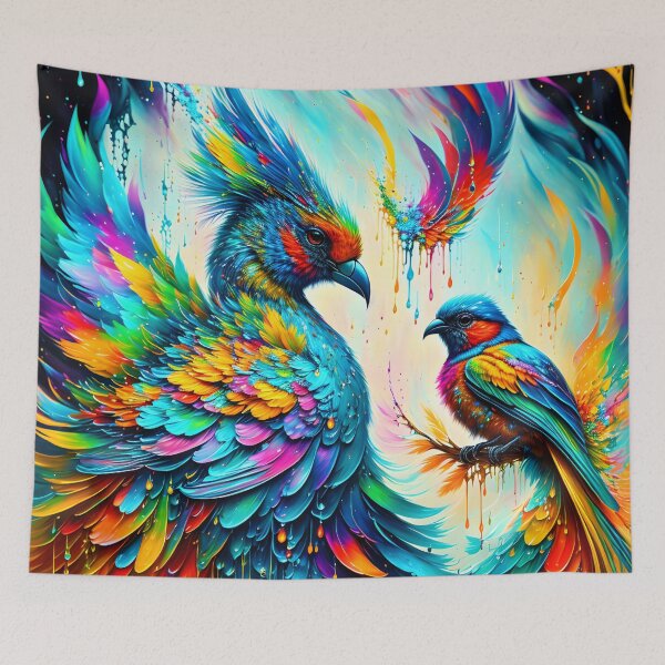 Item preview, Daddy bird teaching his baby bird. designed and sold by michel bazinet.