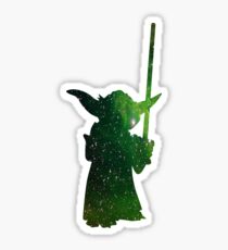 Yoda Galaxy Sticker