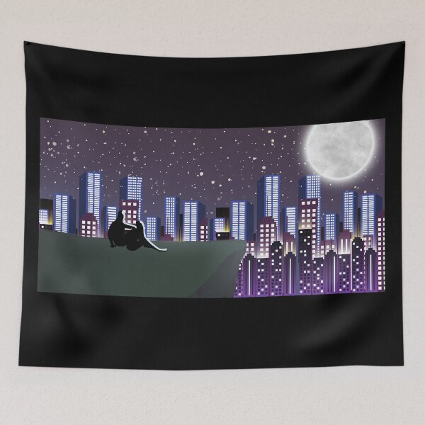 Item preview, Night City Romance (Wallpaper) designed and sold by MikesPrints2002.