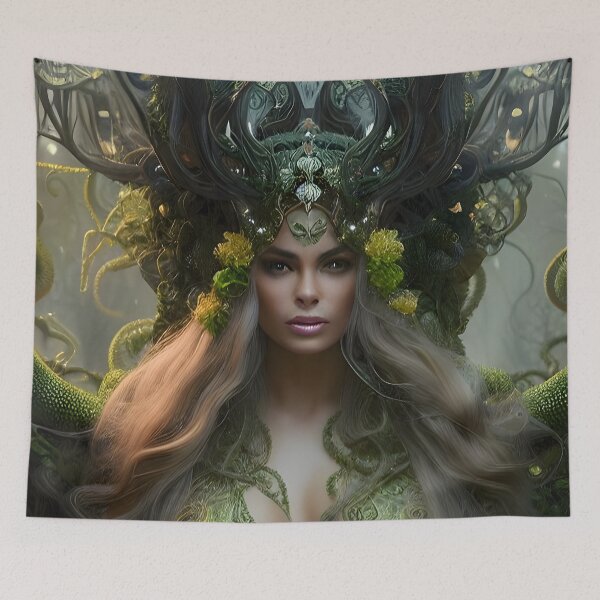 Item preview, Haunted Forest Goddess designed and sold by magikman65.