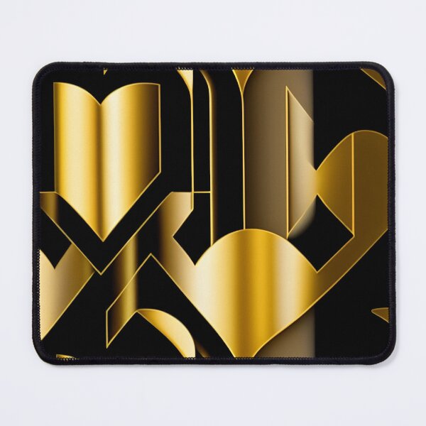 Item preview, Black & Gold Gatsby Art Deco Inspired Patterns designed and sold by Tamas Das.