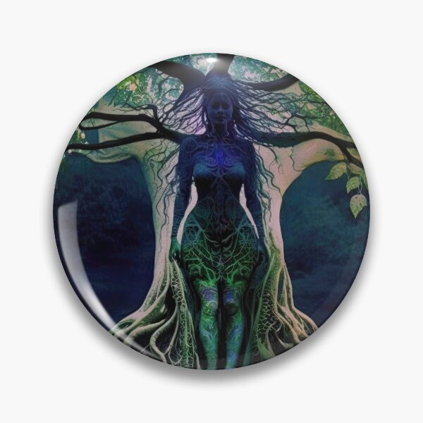 Item preview, Tree Goddess Series, Dryad, Indigo within designed and sold by Emberoot.