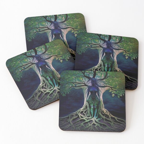 Item preview, Tree Goddess Series, Dryad, Indigo within designed and sold by Emberoot.