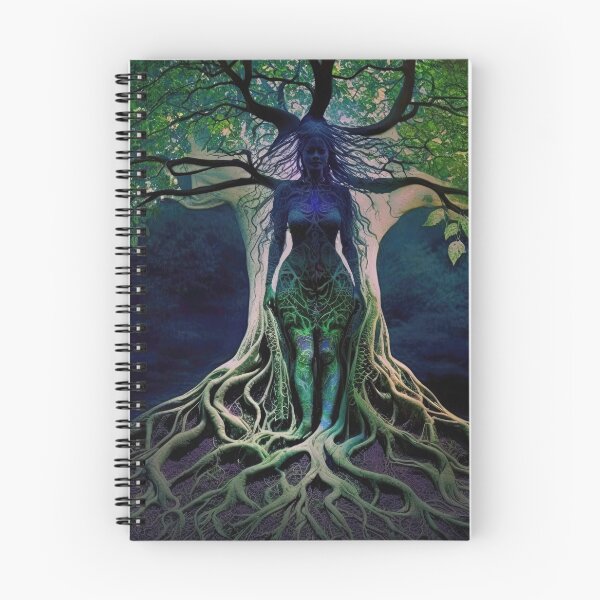 Item preview, Tree Goddess Series, Dryad, Indigo within designed and sold by Emberoot.