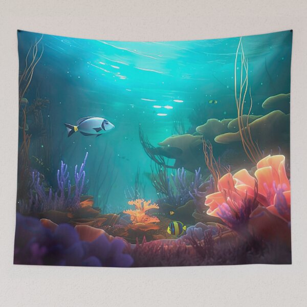 Item preview, Coral Life Scene designed and sold by Haldor-Hawke.