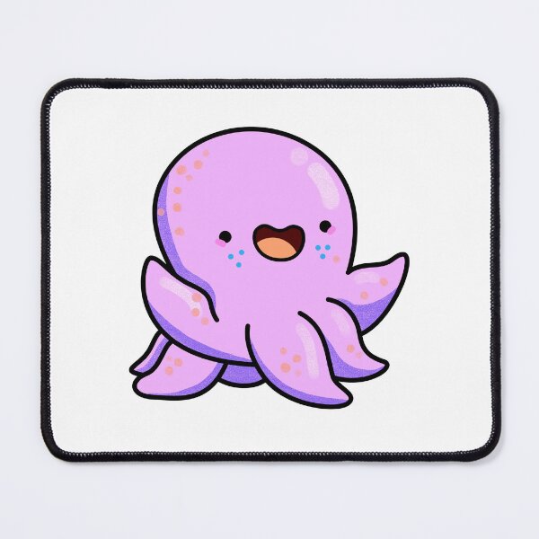 Item preview, Kawaii Purple Octopus designed and sold by kawaiilife.