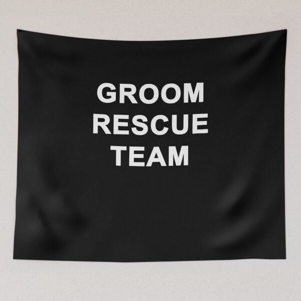 Item preview, Groom Rescue Team designed and sold by TeeTimeGuys.