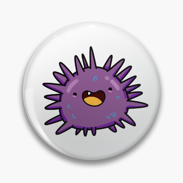 Item preview, Kawaii Spiky Sea Urchin designed and sold by kawaiilife.