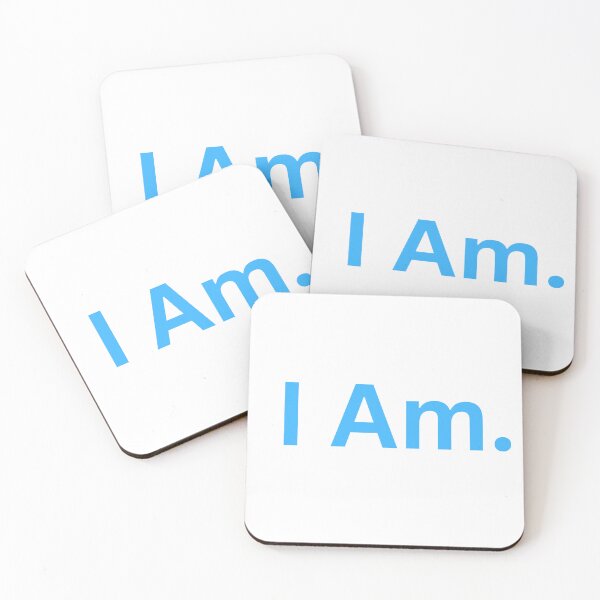 Item preview, I Am. Light blue designed and sold by TheIAmShop.
