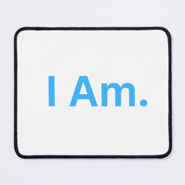 Item preview, I Am. Light blue designed and sold by TheIAmShop.