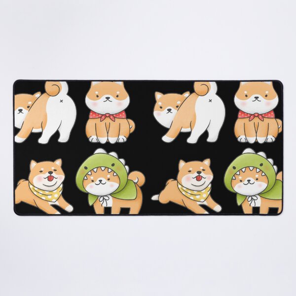 Artikelvorschau, Shiba Inu Hunderasse lustiges niedliches Muster entworfen und verkauft von smashingarb.