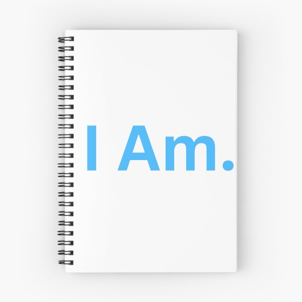 Item preview, I Am. Light blue designed and sold by TheIAmShop.