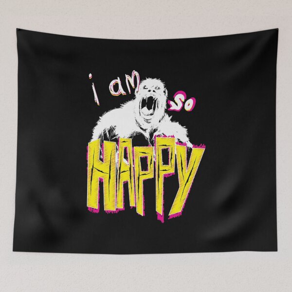 Item preview, I am so happy designed and sold by LostintheLines.