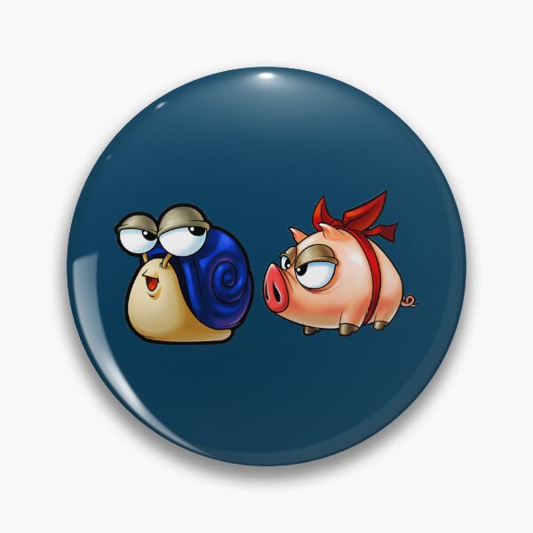Item preview, MapleStory Red Ribbon Pig Blue Snail Maple Friends High Quality Design   designed and sold by hor1h1karu.
