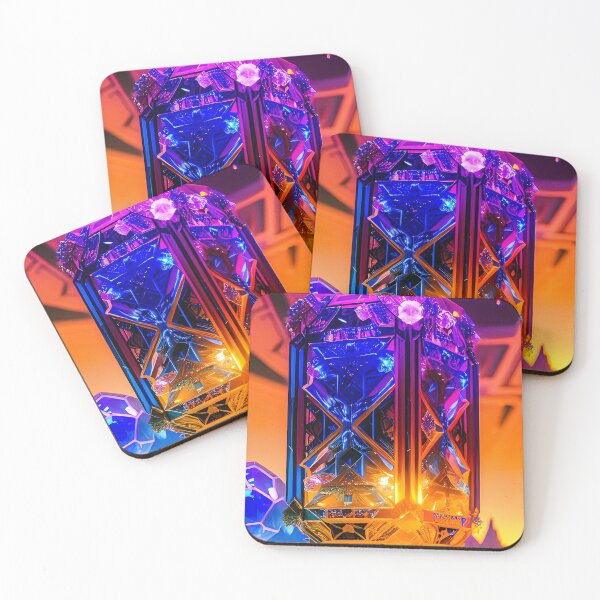 Item preview, Alien Crystal tesseract building  designed and sold by BrankoTrpevski.