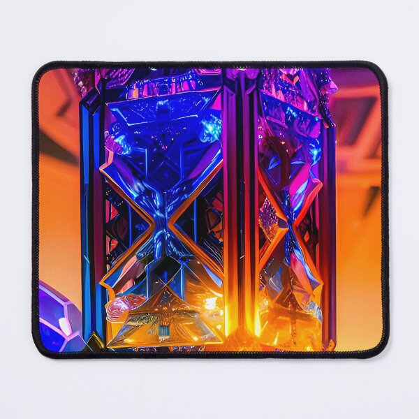Item preview, Alien Crystal tesseract building  designed and sold by BrankoTrpevski.