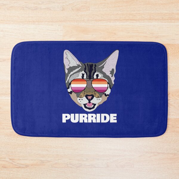 Item preview, PURRIDE - Funny Cat Lesbian Pride Flag Quote designed and sold by Lightfield.