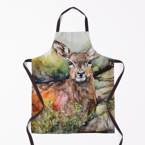 Item preview, Young doe designed and sold by artgoldenvalley.