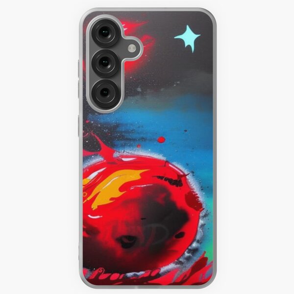 Red Moon in Graffiti Samsung Galaxy Soft Case