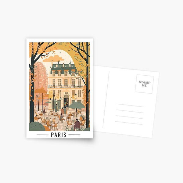 Aperçu de l'œuvre Café Paris créée et vendue par Loffartdesign.