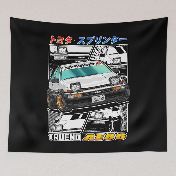 Artikelvorschau, Toyota Sprinter Trueno (AE86) Straßenrennen entworfen und verkauft von JDM Guyvit.