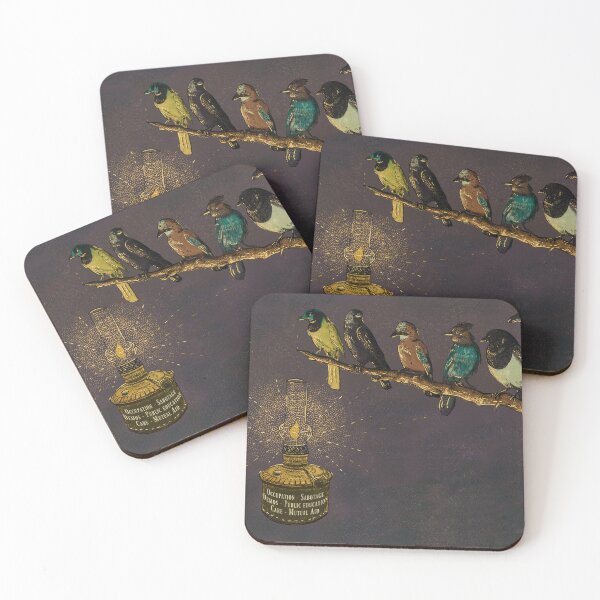 Item preview, Bring a light to your caw-munity – Corvids and revolution designed and sold by Loki Propagandart.