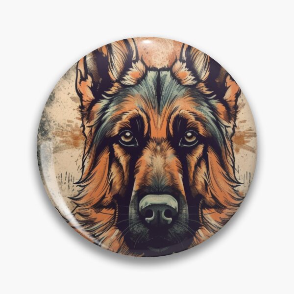 Item preview, German Shepherd dog Deutscher Schäferhund designed and sold by LadyWildlife.