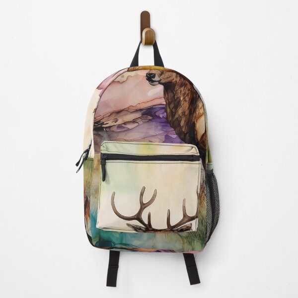 Item preview, Deer on an Winters Eve designed and sold by artgoldenvalley.