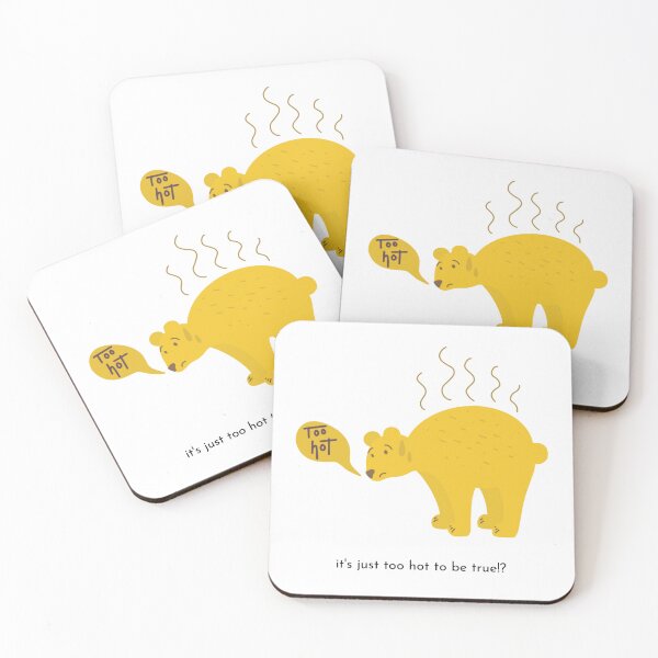 Item preview, Too Hot to Bear designed and sold by Beto Santos.