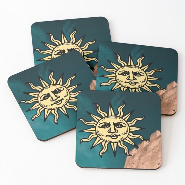 Item preview, sunlight spills through the battlements designed and sold by kvetch19.