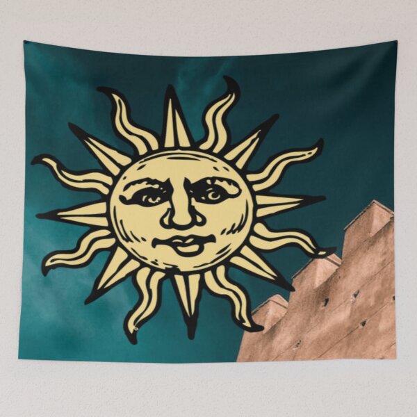Item preview, sunlight spills through the battlements designed and sold by kvetch19.