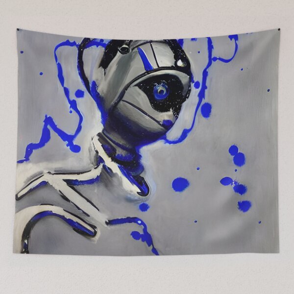 Item preview, Robot in the style of famous art. designed and sold by CRAFTER-MEDIA.