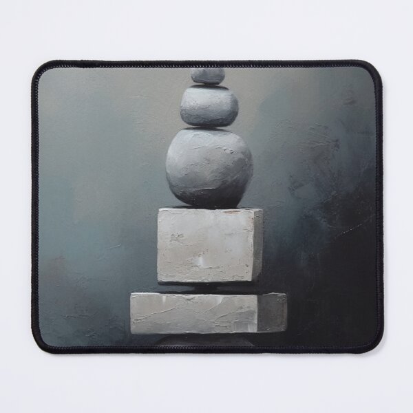 Item preview, 006 Quiet Minimal Abstract Painting designed and sold by nikoart001.