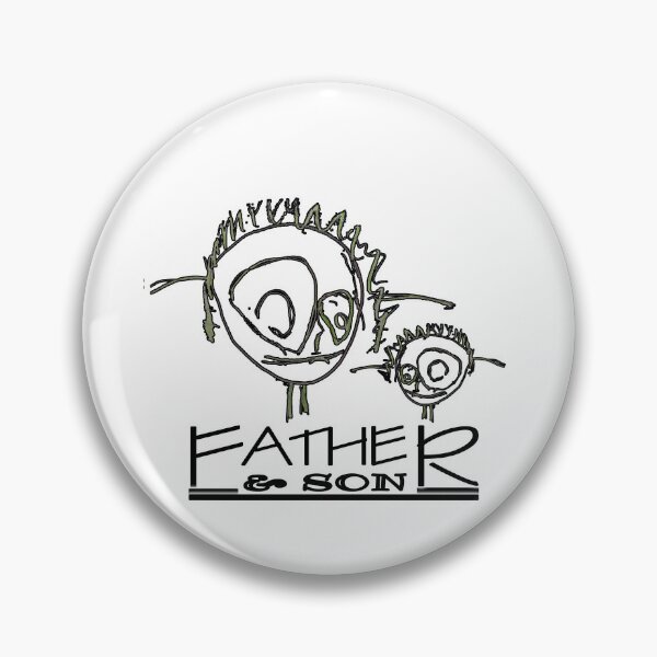 Item preview, Father and Son - freehand drawing designed and sold by raccoon-shop.