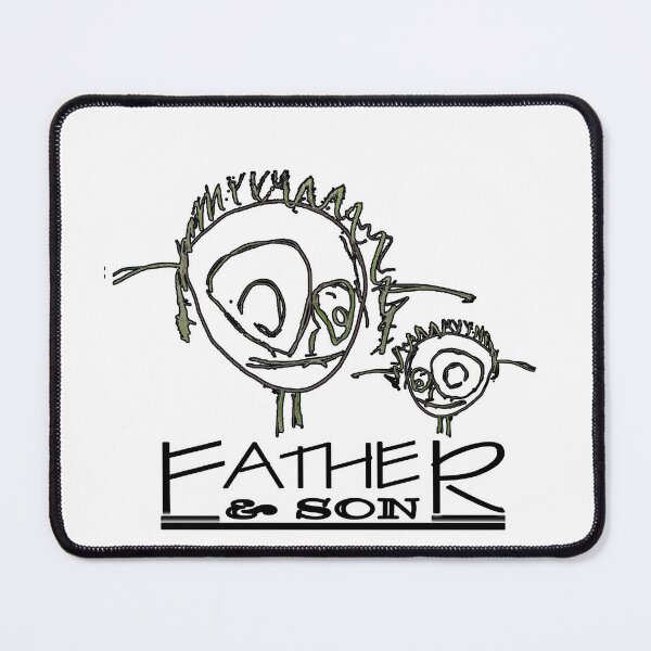 Item preview, Father and Son - freehand drawing designed and sold by raccoon-shop.