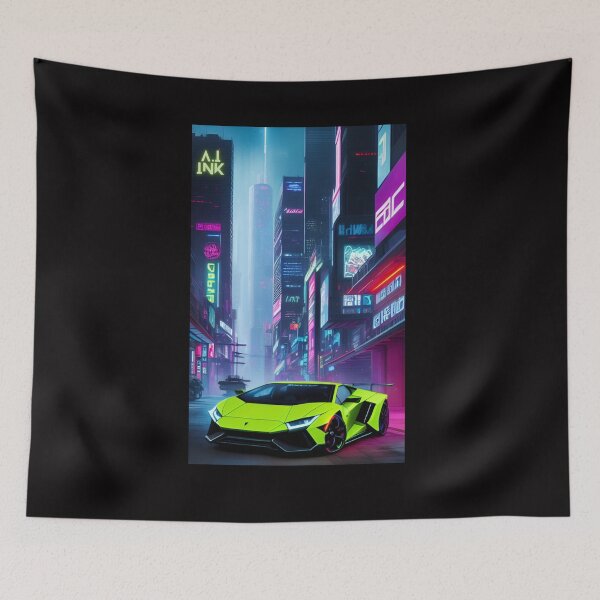 Item preview, A.I INK | Futuristic Cyberpunk Supercars  designed and sold by AI-INK.