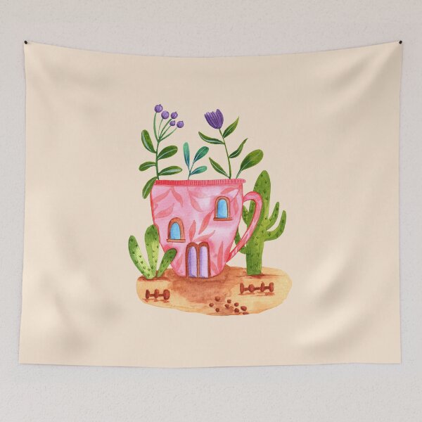 Item preview, Cactus illustration designed and sold by pinkyfish1010.