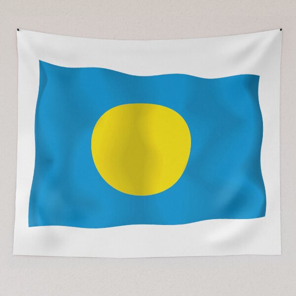 Item preview, 3D Animated Waving Flag of Palau designed and sold by drsaver.