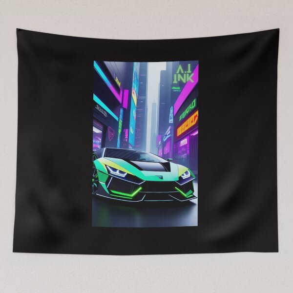 Item preview, A.I INK | Futuristic Cyberpunk Supercars  designed and sold by AI-INK.