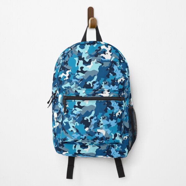 Item preview, Army Camo Print Blue Camouflage Pattern Graphic Pixelated Military Colorful Abstract Country designed and sold by arcadetoystore.