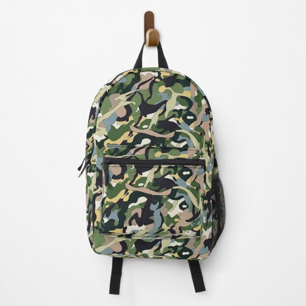 Item preview, Green Army Camo Print Camouflage Pattern Graphic Pixelated Military Colorful Abstract Country designed and sold by arcadetoystore.