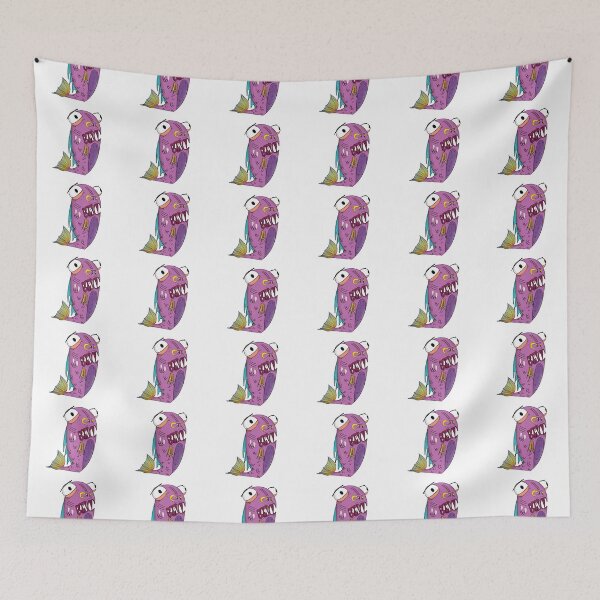 Item preview, Violet Monster SickFish designed and sold by TooTinyTone.