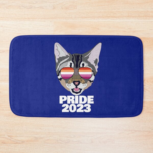 Item preview, PRIDE 2023 - Funny Cat Lesbian Pride Flag Quote designed and sold by Lightfield.